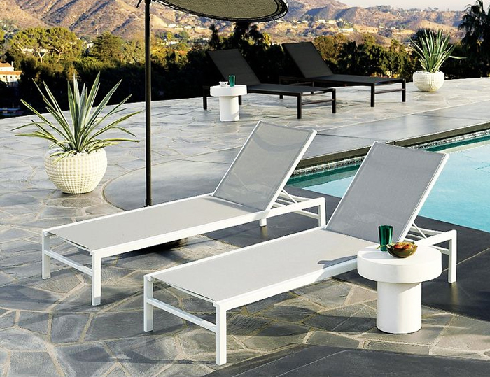 Những ưu điểm khi sử dụng ghế hồ bơi vải lưới Textilene 