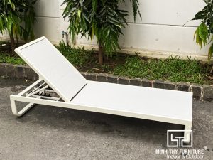 Ghế Nằm Hồ Bơi Lưới Textilene MT4055